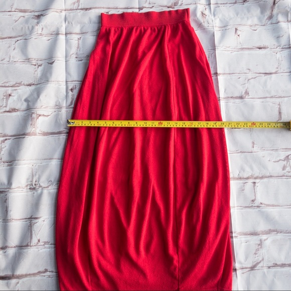 CREA CONCEPT from Paris Red Skirt Size Small - Picture 7 of 9